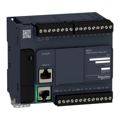 Controlador Modicon M221 con Ethernet 24 ES de tipo relé