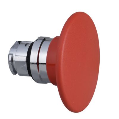 Cabeza pulsador  seta 60mm rojo