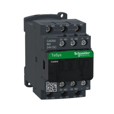 Contactor auxiliar TeSys CAD50 - 5NA 24VCC