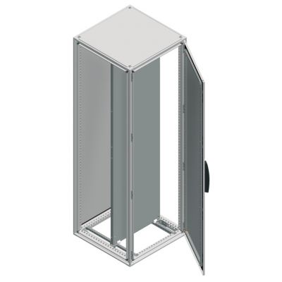 Spacial SF enclosure with mounting plate - assembled - 2200x800x800 mm