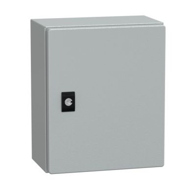 Spacial CRN con puerta ciega sin placa de montaje Alt300xAnch250xProf150; IP66; IK10; RAL7035