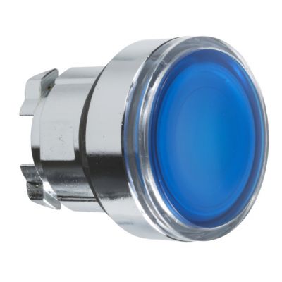 Harmony XB4 - Cabeza pulsador  luminoso rasante led  azul