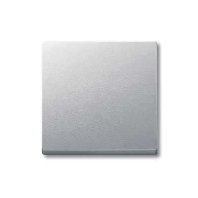 Tecla simple Elegance Aluminio