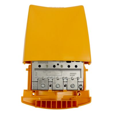 Amplificador de mástil de alta ganancia (LTE700, 2o Dividendo Digital) 1 entrada: FM/BIII/DAB/UHF