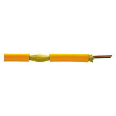 Cable FK2 monomodo 2 fibras, Euroclase Dca y LSFH, de interior - 300m (bobina de plástico)