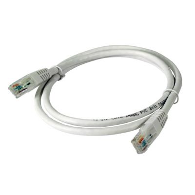 Cable de red Ethernet U/UTP Cat 6 PVC, con conectores RJ45 - 1 m (Caja de 10 uds.)
