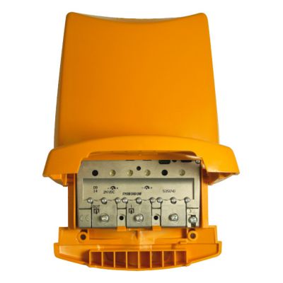 Amplificador de Mástil 1e/1s "EasyF": FM/BIII/DAB/UHF[dc]
G 15/31/31/41dB Vs 116dBµV Alim. a 24V (Paso DC Conmutable)