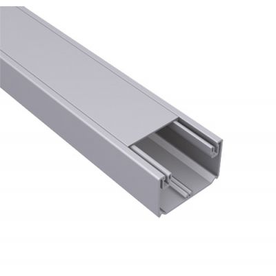 Canal Unex 50x100 de 1 tapa (80 mm) en aluminio
