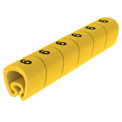 Señalizadores precortados Unex 7-18mm en PVC plastificado