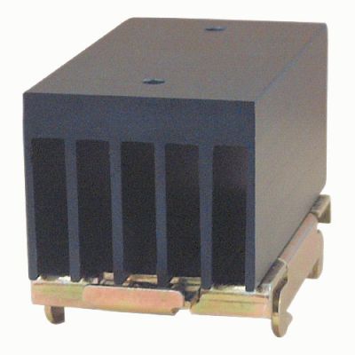 Disipador de calor para varios relés estáticos tipo RGS1 o RM1A, Sin ventilador, Montaje carril DIN