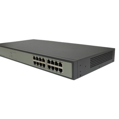 Switch 19” 1000 base T 32 Gbps 16 RJ45