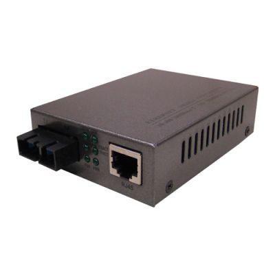 Convertidor de Medio Gigabit Ethernet 1000 Base-TX a 1000 Base-SX (Multimodo Duplex SC) 1000BASE-T1000BASE-SX MM RJ45/SC 550 m.