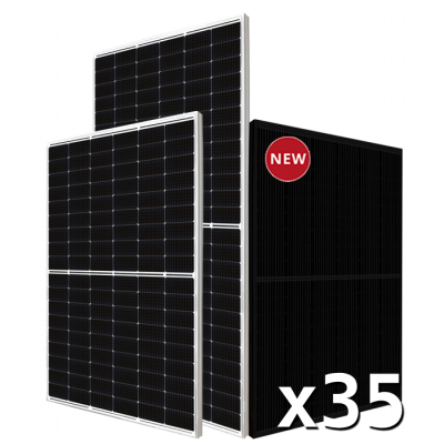 Pack x35 Módulo fotovoltaico HIKU6 410WP 108CEL 