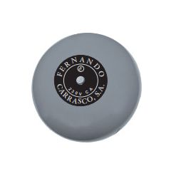 Timbre campana d.15cm electromagnético gris