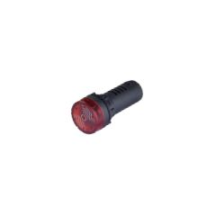 Avisador mixto 22,5mm pz22 230vca rojo