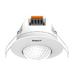 Detector bluetooth 360º empotrable en techo blanco