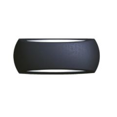 Aplique calm e-27 led 6w negro