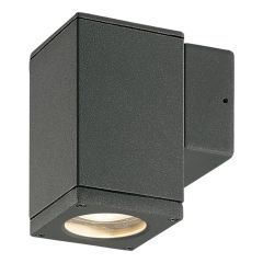 Aplique cub ip54 gu10 35w antracita