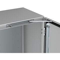 Tope de puerta, acero inox.