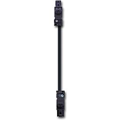 Cableado pasante de 1 m negro