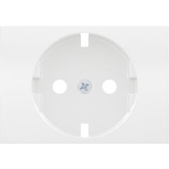 Coral, tapa base 2 polos + tt lateral protección de seguridad blanco