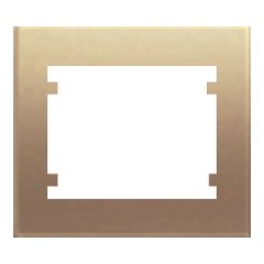Iris, marco 1 elemento horizontal - vertical, dorado odisea
