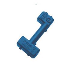 Señalizador luminoso led azul para mecanismos bipolares y de control 230 v~ 1 ma