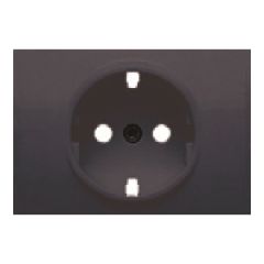 Coral, tapa base 2 polos + tt lateral protección de seguridad gris lava