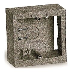 Viva, caja superficie modular, gris lava