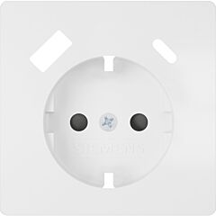 Style, tapa base enchufe seguridad 2 usb ac blanco mate