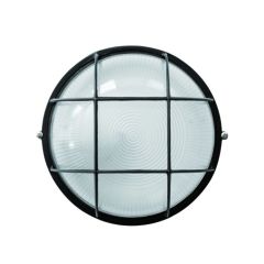 Aplique aluminio redondo 100w s.alpha blanco