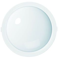 Aplique estanco oval 10w 4500ºk ip44 blanco