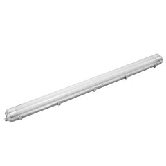 Pantalla estanca ip65 cableada para tubo led 2x18w