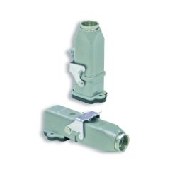 Conector westec "gw" s-a rec. 4p 10a 250v m20 metal.c/prens.