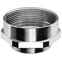Adaptador de rosca  pg 21/m32 latón niquelado