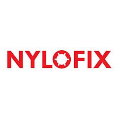 Racor recto "nylofix" dn12 pg13 pa gris