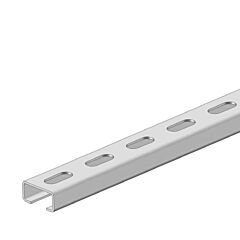 Perfil "c10" 20x10mm galvanizado sendzimir