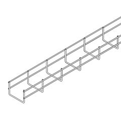 Viafil bandeja de rejilla  60 x  60 mm hr alta resistencia