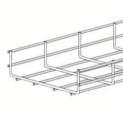 Viafil bandeja de rejilla  60 x 150 mm cincado z3