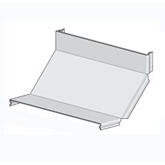 Tapa cambio de nivel concavo 150 mm galvanizado sendzimir