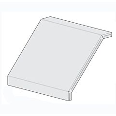 Tapa cambio de nivel convexo 150 mm galv. sendzimir