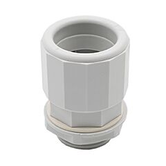 Racor recto m-32 libre halogenos p/tubo rigid
