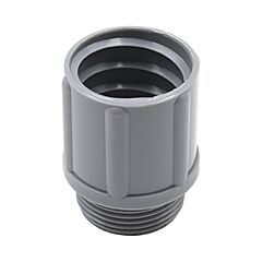 Racores pg-21 pa gris p/tubo electroflex-21