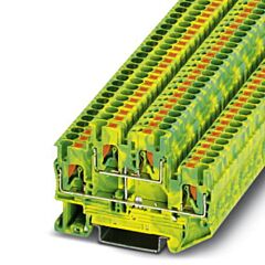 Borne de doble piso conductor de protección