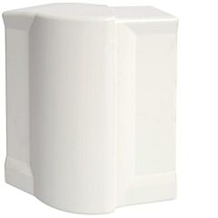 Ángulo exterior variable para canal gbd/gba 50x130mm blanco ral9016