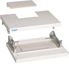 Panel superior e inferior para armarios quadro4 de 620mm ancho ip40
