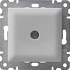 Salida de cables lumina blanco polar