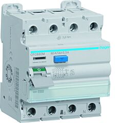 Interruptor diferencial tipo ac 4p 80a 300ma