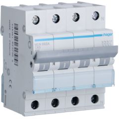 Interruptor automático 3p+n 63a curva-c 6ka