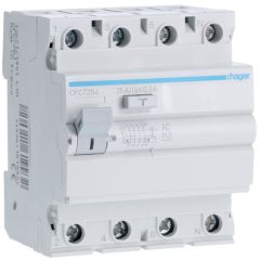 Interruptor diferencial 4p 25a 300ma ac